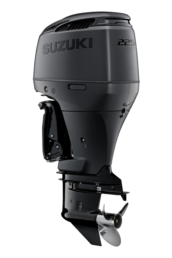 DF225 Gulf Coast Suzuki outboard motor.